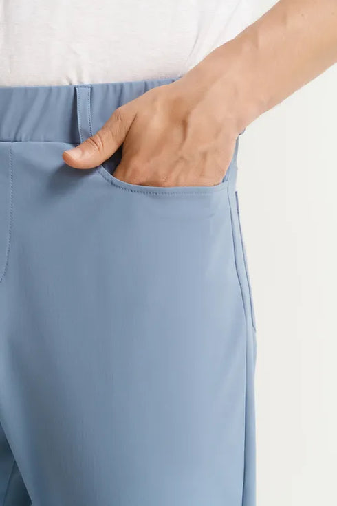 Shan Techno Straight-leg jersey lycra trouser