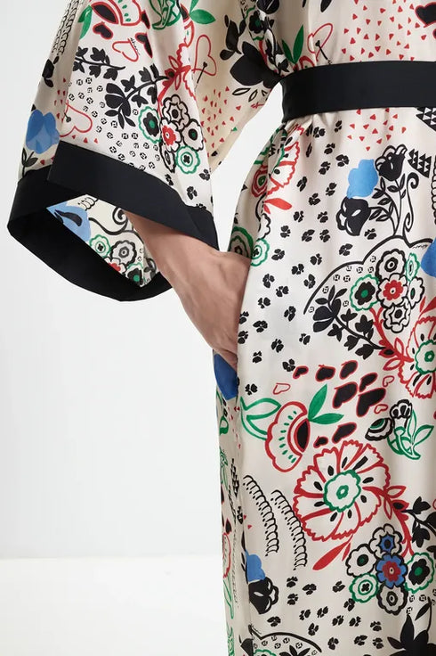 Shan Céline Silk Kimono
