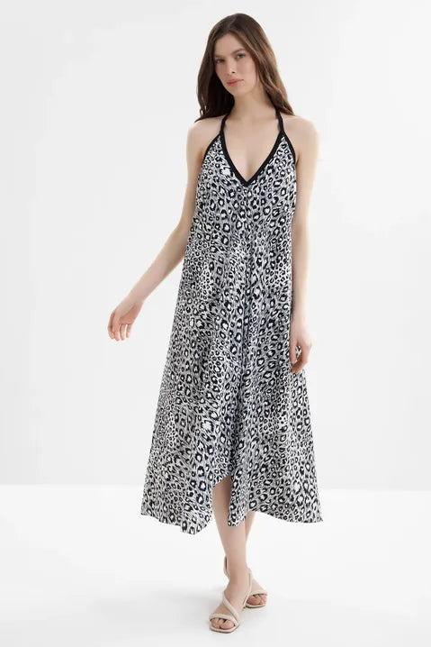 Shan Élisabeth Halter dress