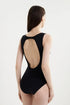 Shan Charlotte Classic belted high-neck one-piece