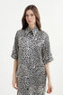 Shan Céline Long silk shirt