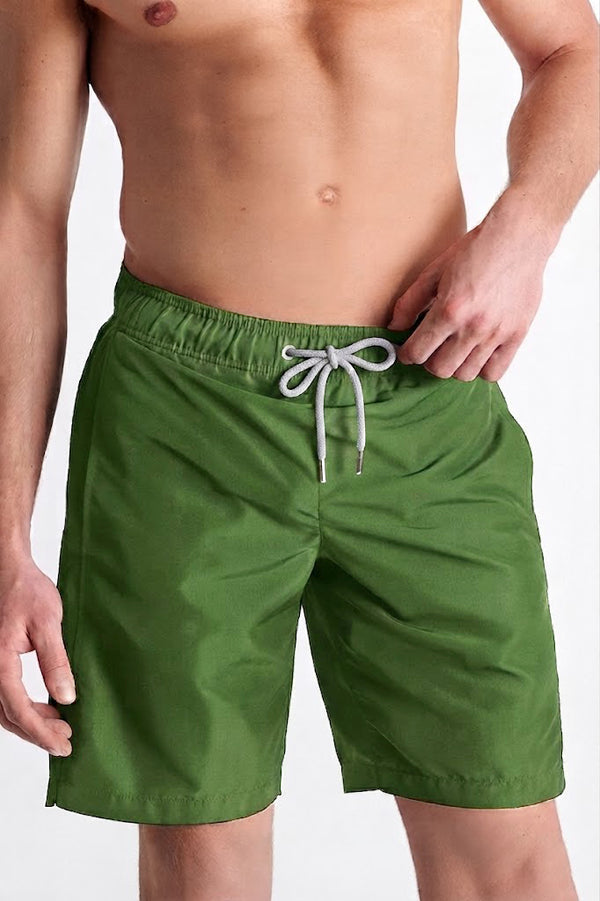 Shan Classique Long fit swim trunks