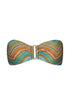 PQ Swim Chevy Detail Bandeau Top