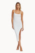 PQ Swim Cream Piper Slit Dress