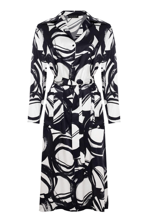 Shan Celine Long Silk Kimono