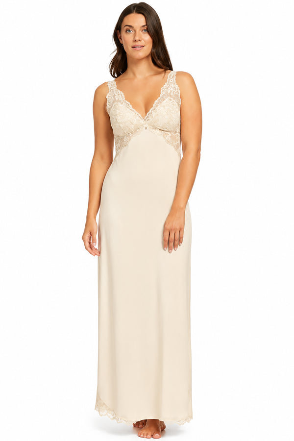 Fleur't Bridal Lace Back Gown