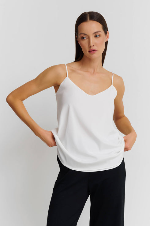 Shan Soie Bias-cut silk camisole