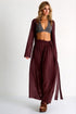 Shan Mia Mesh pants with a tie-knot detail