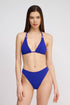 Shan Charlie Ruched Triangle Bikini Top