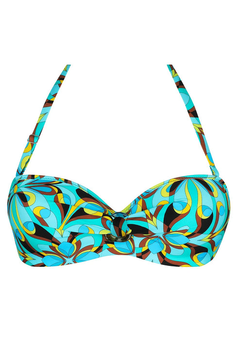Antigel B99 La Psychedelique Strapless Bandeau Bikini