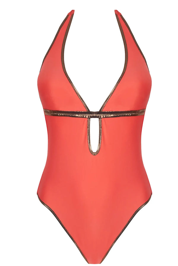 Antigel B19 La Smartissime Non Wire Halter Swimsuit