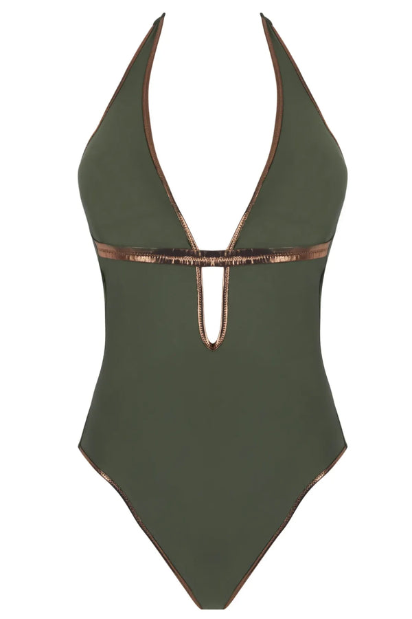 Antigel B19 La Smartissime Non Wire Halter Swimsuit