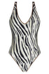 Antigel B49 La Tigre Blanc Non Wire Halter Swimsuit
