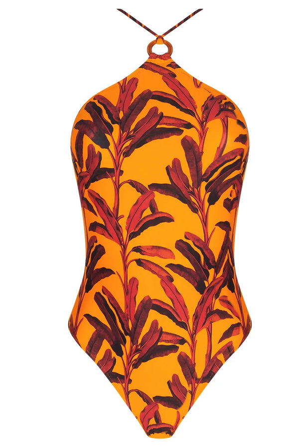 Antigel B59 La Melanesia Non Wire Halter Swimsuit