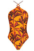 Antigel B59 La Melanesia Non Wire Halter Swimsuit