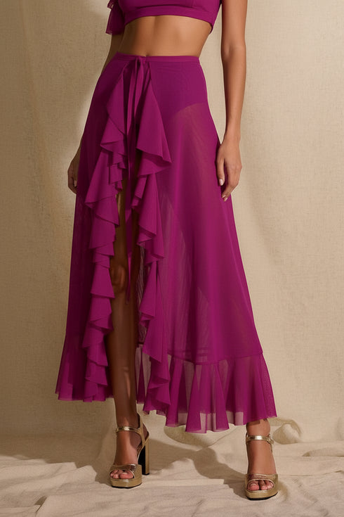 Shan Mia Ready-to-wear - Mesh Skirt