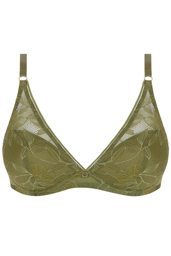 Antigel J07 Dentelle Rebelle Triangle Bra With Half Pad