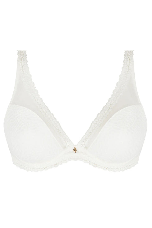 Antigel J47 Exquise En Dentelle Triangle Bra With Half Pad