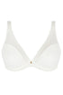 Antigel J47 Exquise En Dentelle Triangle Bra With Half Pad