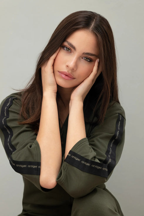 Antigel C37 Tressage Graphic Short Robe