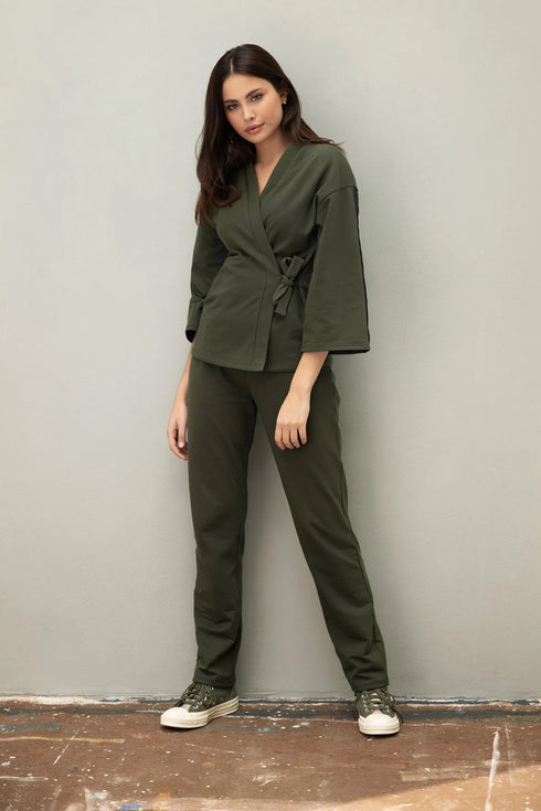 Antigel C37 Tressage Graphic Short Robe