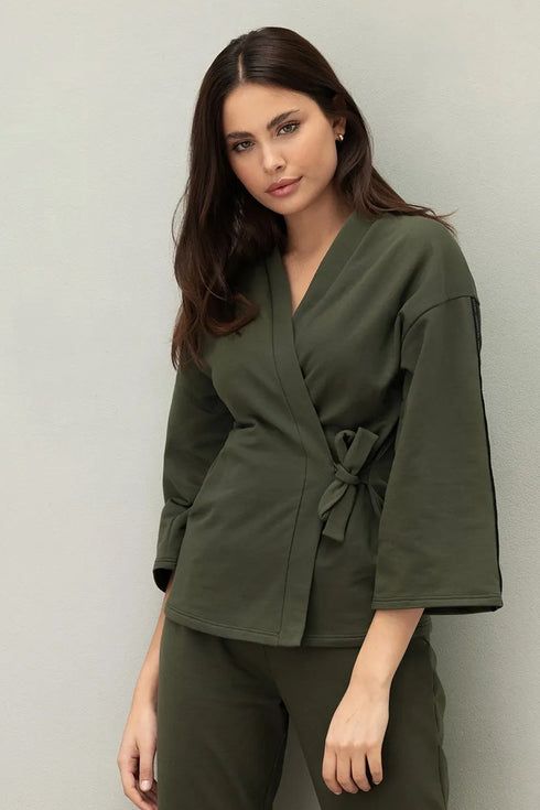 Antigel C37 Tressage Graphic Short Robe