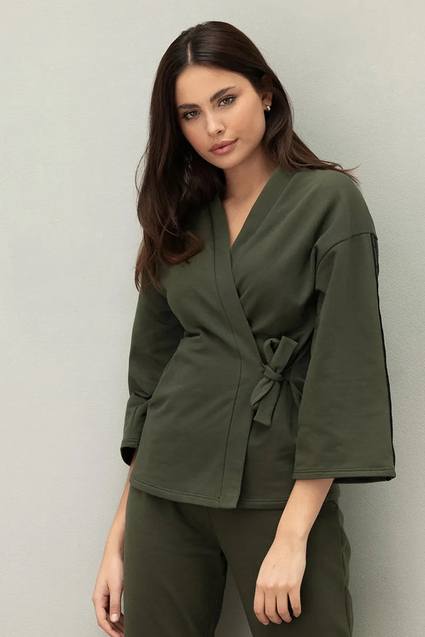 Antigel C37 Tressage Graphic Short Robe