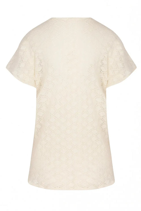Antigel J96 Crochet Seventies S/s Top