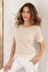 Antigel J96 Crochet Seventies S/s Top