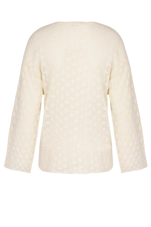Antigel J96 Crochet Seventies L/s Top