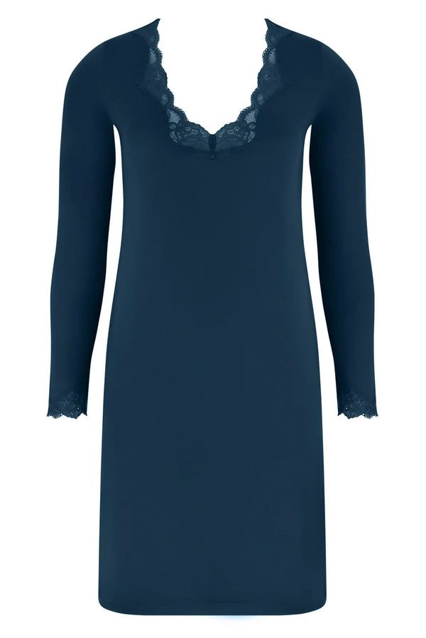 Antigel A06 Simply Perfect V-neck long sleeves nighty