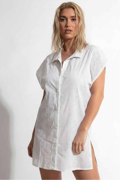 Antigel Be7 La Boheme Antigel Beach Cover-up Blouse