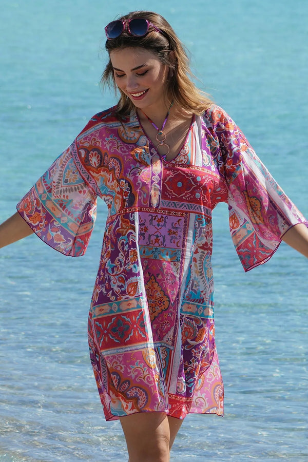 Antigel B89 La Pois Disco Tunic Beach Cover-up