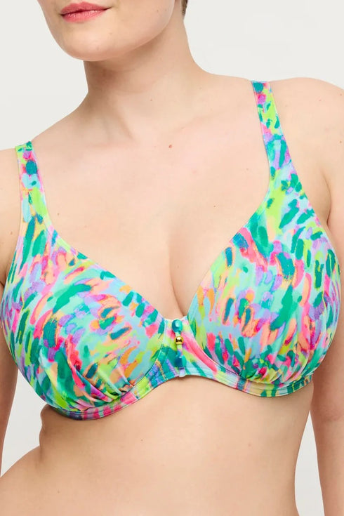 PrimaDonna Douala Half Padded Plunge Bikini Top