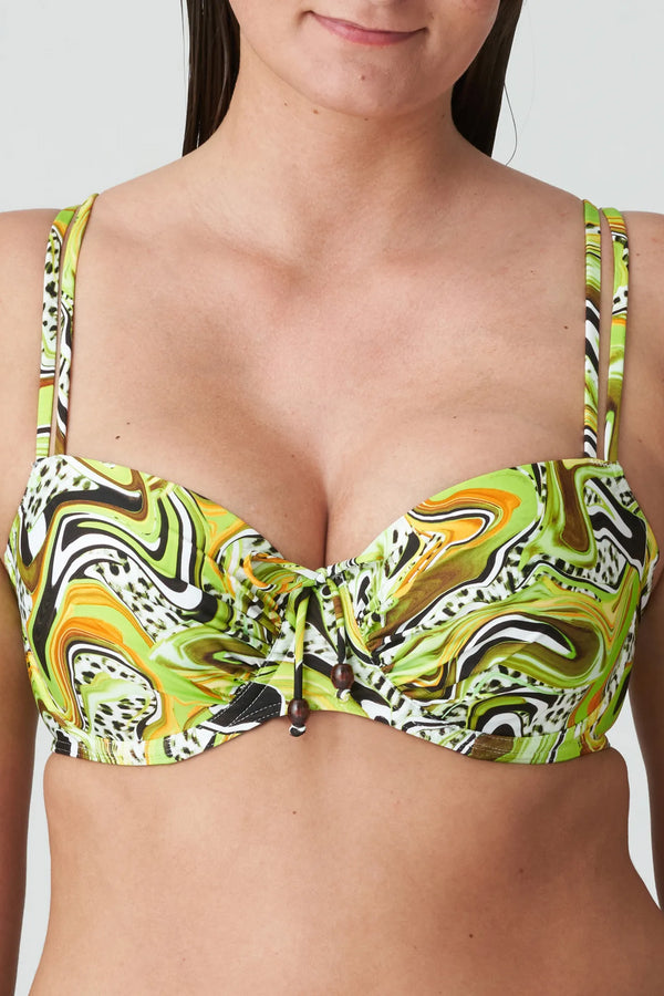 PrimaDonna Jaguarau Padded Balcony Bikini Top