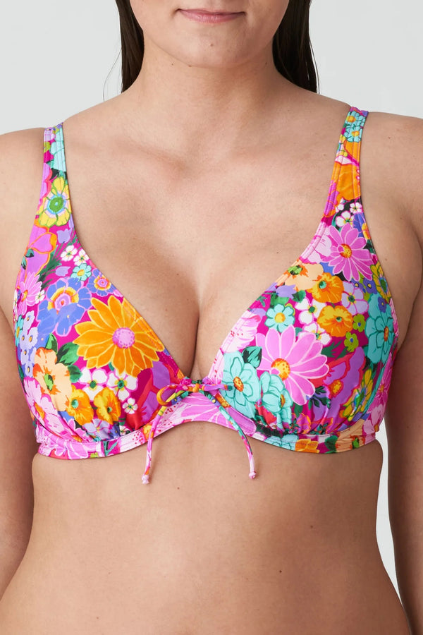 PrimaDonna Najac Half Padded Plunge Bikini Top