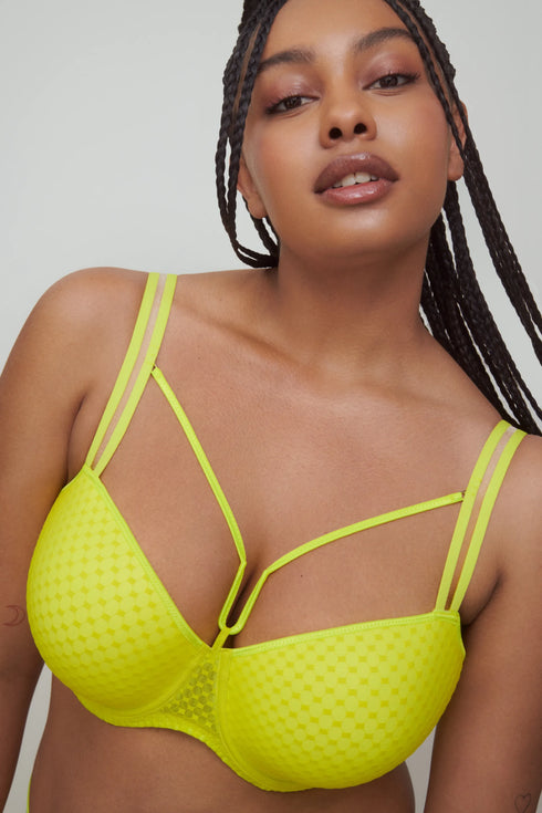 PrimaDonna Twist Glass Beach Padded Balcony Bra