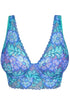 PrimaDonna Twist Morro Bay Half Padded Plunge Bra MERMAID BLUE