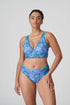 PrimaDonna Twist Morro Bay Half Padded Plunge Bra MERMAID BLUE