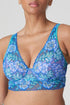 PrimaDonna Twist Morro Bay Half Padded Plunge Bra MERMAID BLUE