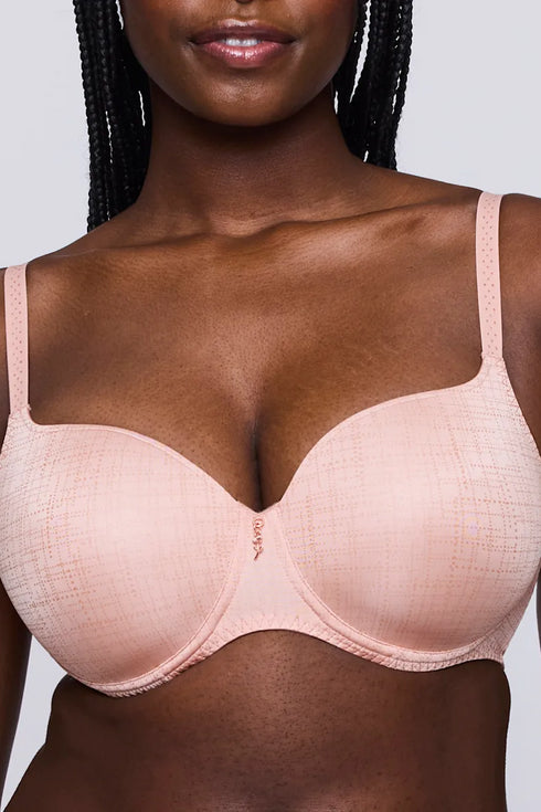 PrimaDonna Twist Vennera Padded Heartshape Bra-DUSTY PINK