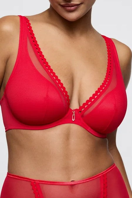 PrimaDonna Twist Wowgirl Half Padded Plunge Bra