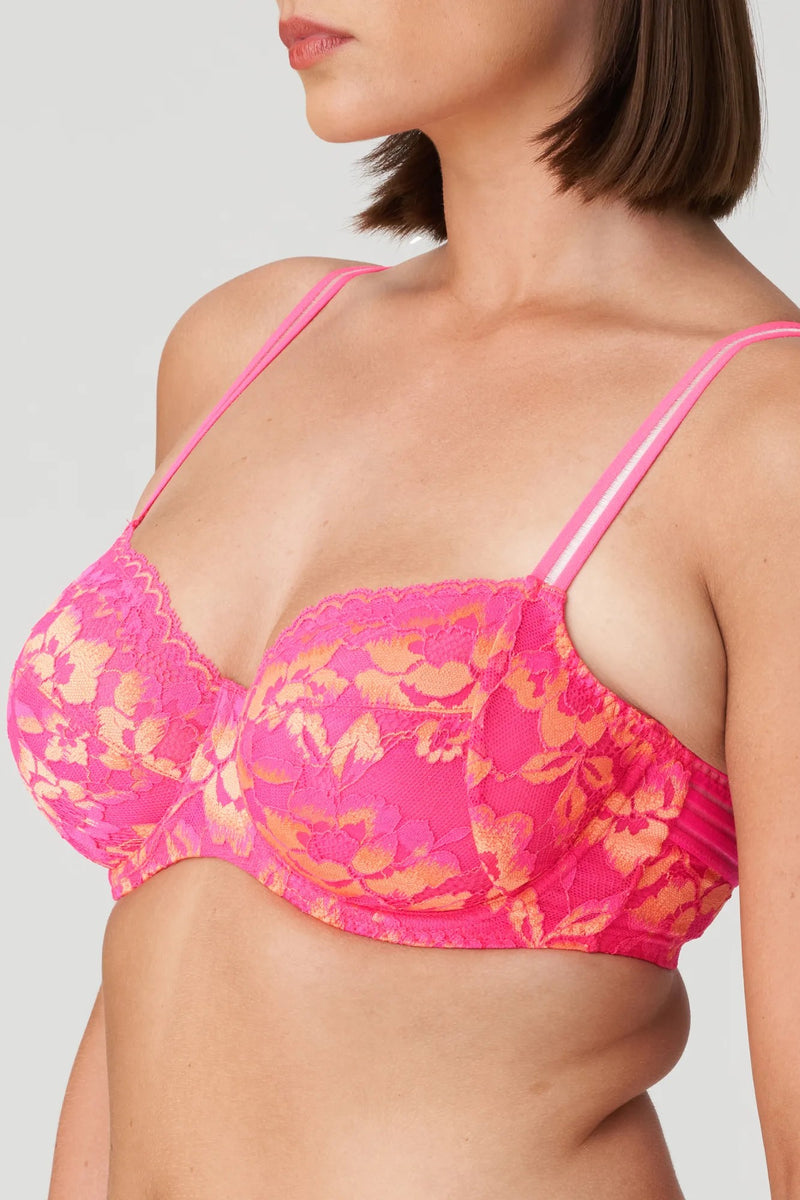 Thong Verao Prima Donna Twist couleur L.A. Pink tailles 36 38 40