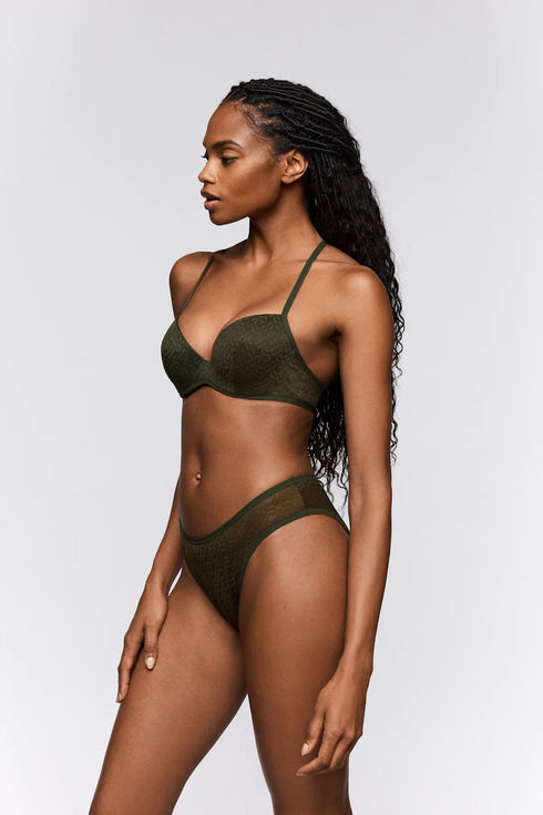 Sarda Asin Padded Plunge Bra