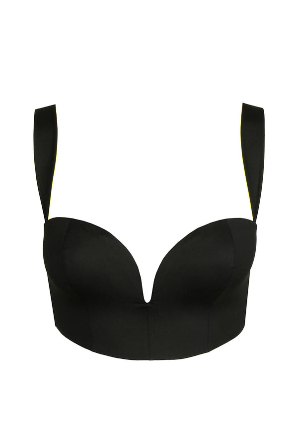 Sarda Greta Padded Plunge Bikini Top