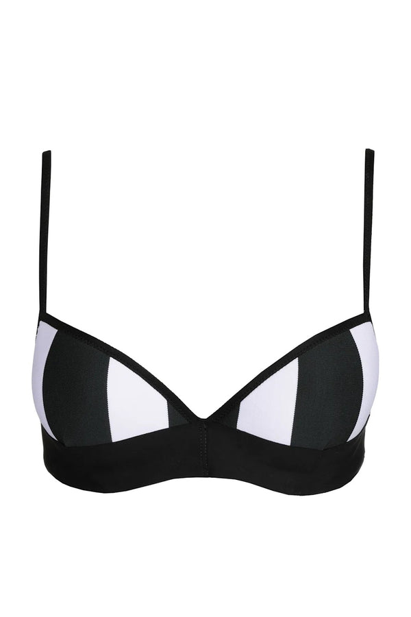Sarda Lin Padded Plunge Bikini Top