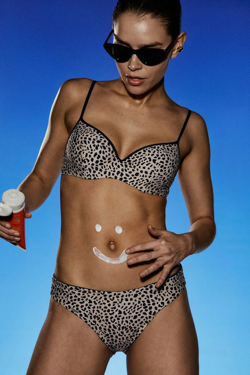 Sarda Pryce Padded Plunge Bikini Top