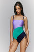 Sarda Mendieta Swimsuit Boat Neck Padded