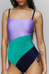 Sarda Mendieta Swimsuit Boat Neck Padded