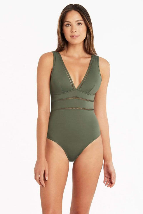 Sea Level Essentials Spliced One Piece